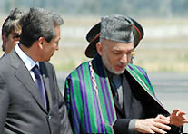افغانستان جهت همکاری با سازمان شانگهای اماده می باشد