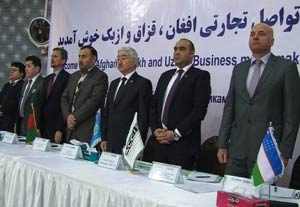 تاجران ازبکستان و قزاقستان در افغانستان سرمایه گذاری می کنند
