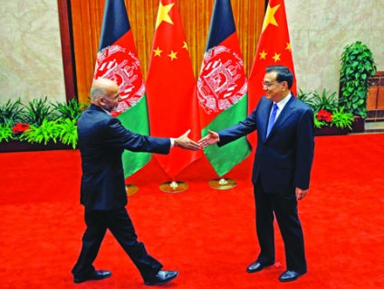 چین برای بررسی نیازمندهای افغانستان یک هیات به کابل فرستاد