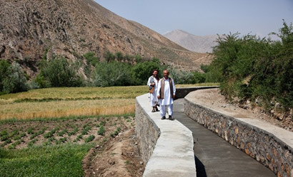 بزرگترین برنامۀ توسعه‌ای افغانستان پایان یافت