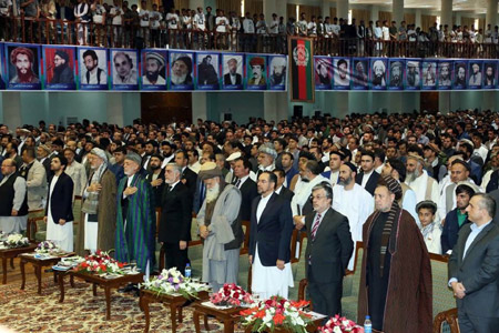 مارش نظامی- سیاسی هواداران احمدشاه مسعود در کابل 