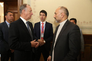 دیدار مشاوران امنیت ملی افغانستان و روسیه در کابل